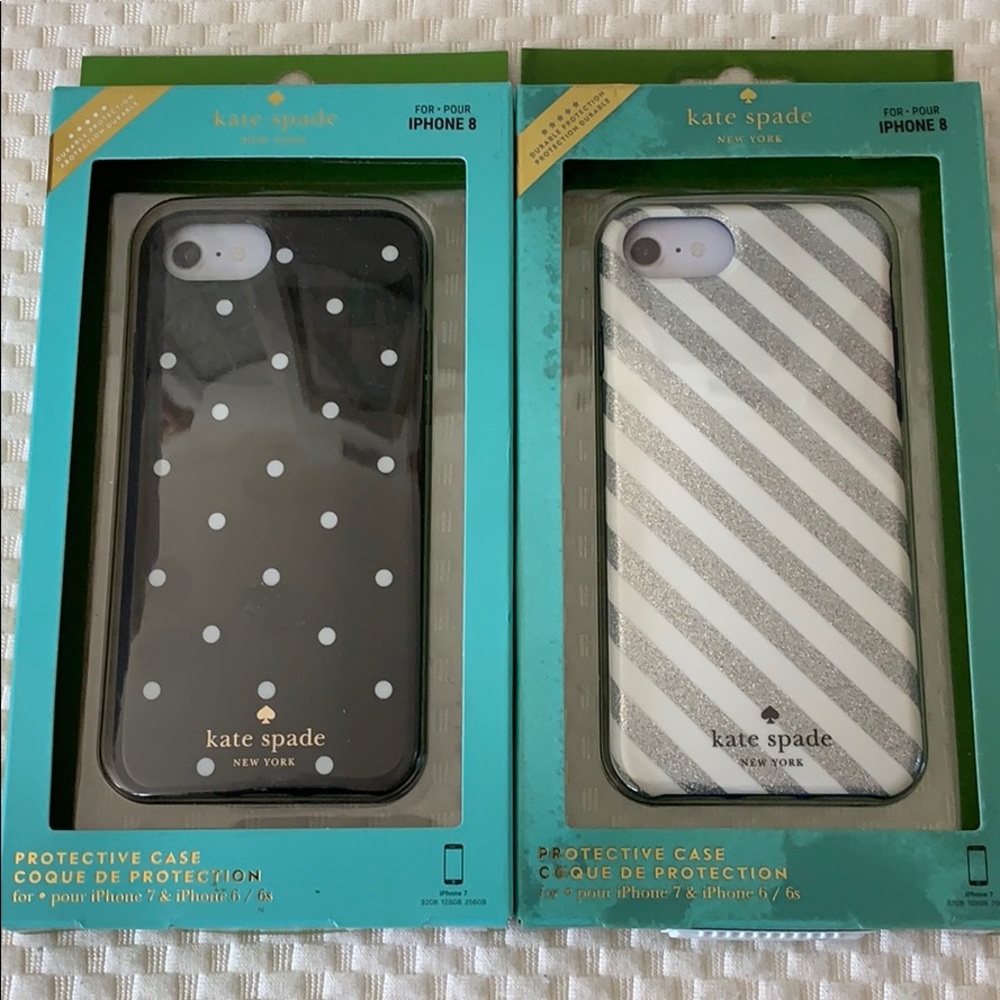 I Phone cases (2) Kate Spade